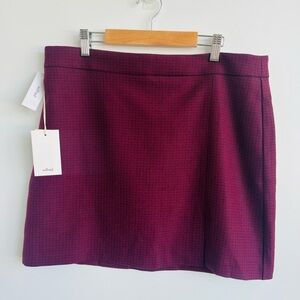 NWT Wilfred Patio Mini Skirt - Size 14